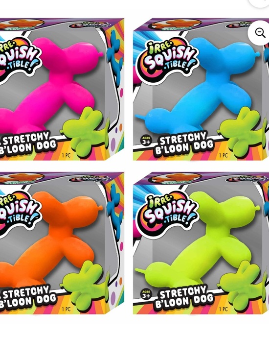 Irre squish tible Other - single - Irre Squish Tible Stretchy Sand Balloon Dog sensory Toy